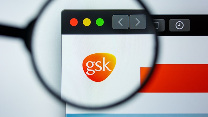 GSK Logo Website Magnifying Glass