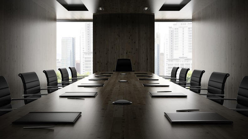 Boardroom chair meeting