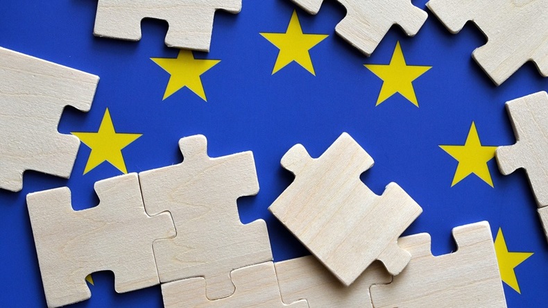 Europe EU Flag Jigsaw