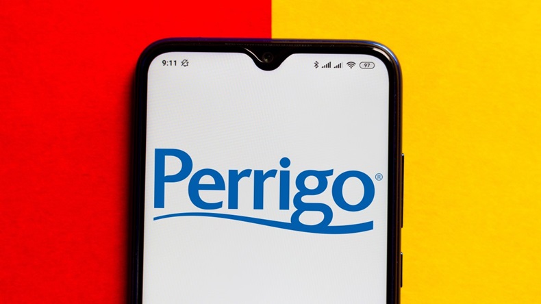 Perrigo Logo Smartphone Red Yellow