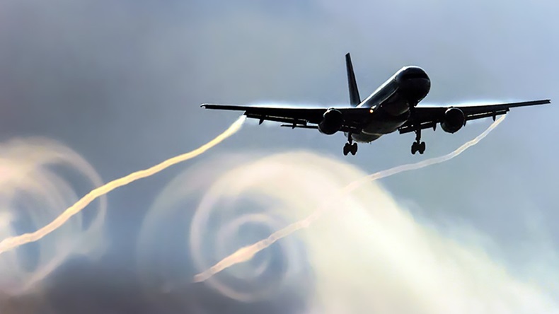 Plane Aeroplane Turbulence Clouds Flight