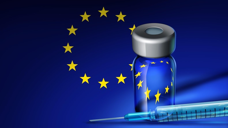 EU Europe Flag Biosimilar Vaccine