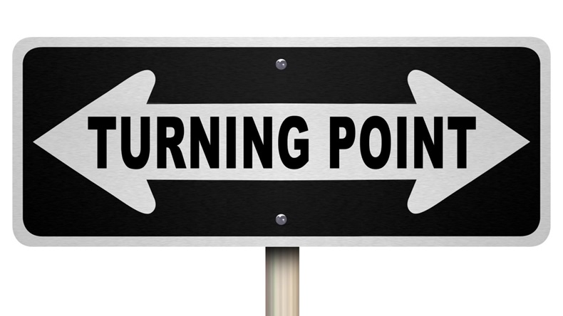 Turning Point Sign