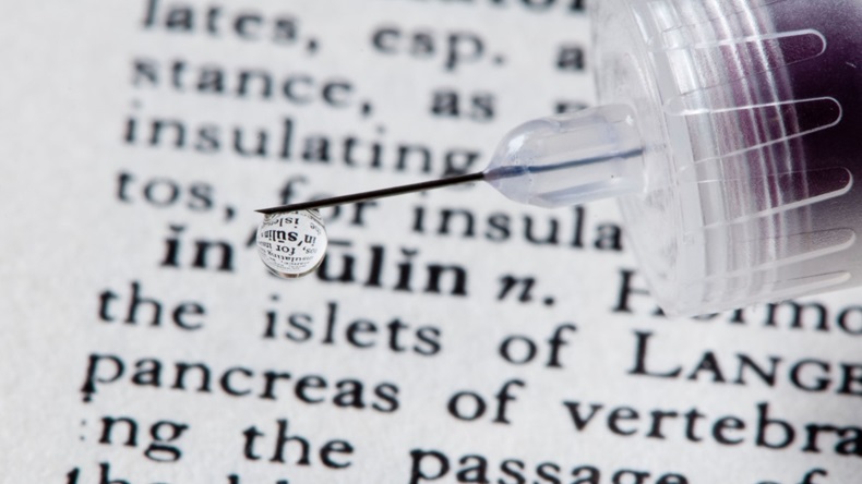Insulin Word Dictionary Needle