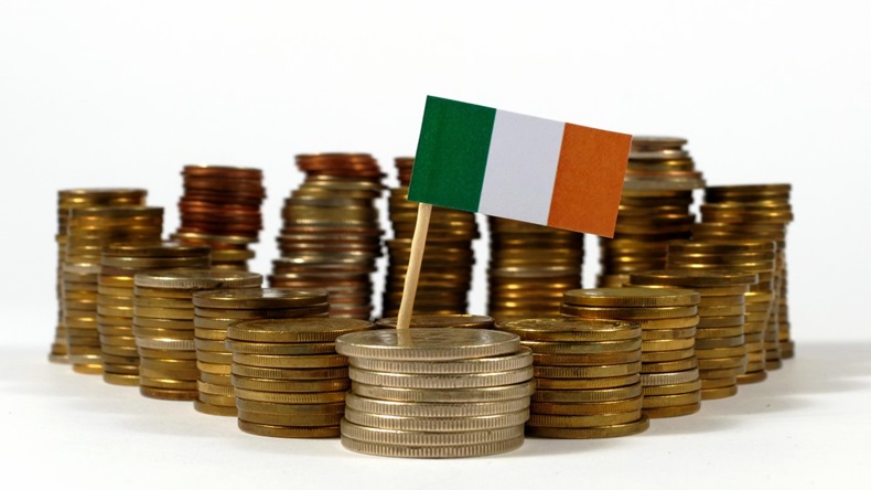Irish Flag Coins Money