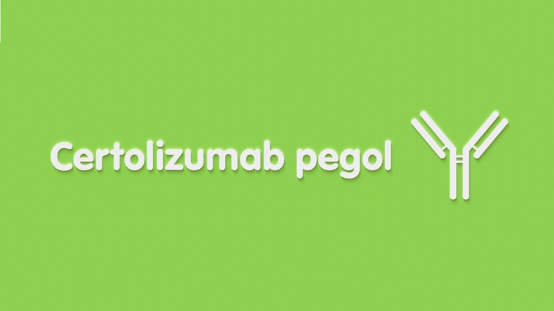 Certolizumab Pegol green background