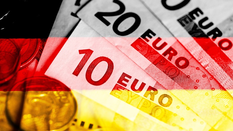 Germany flag euros savings cost