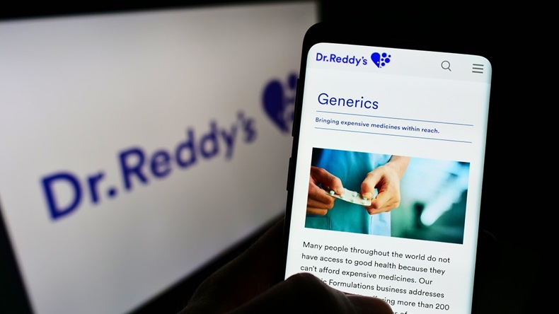 Dr Reddy's screens phone logo