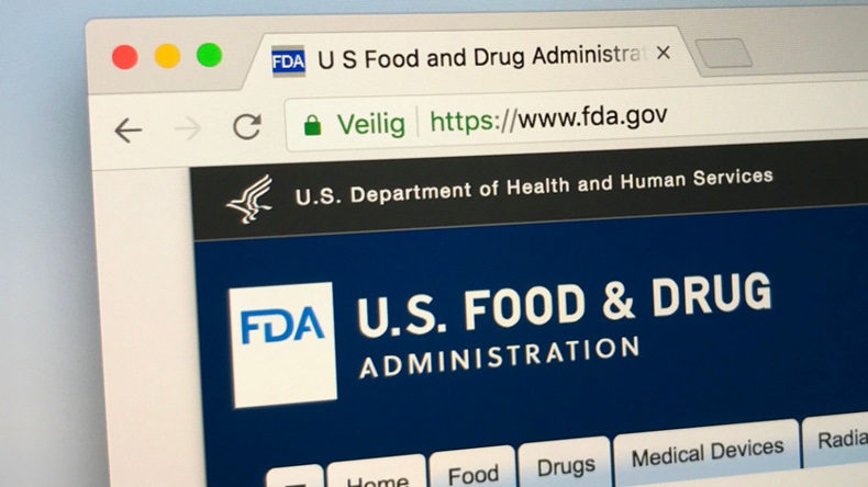 Official homepage of the FDA