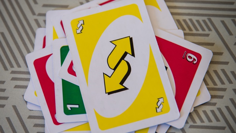 Uno Reverse Card, Yellow