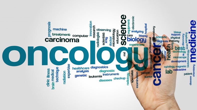 Wordcloud about oncology
