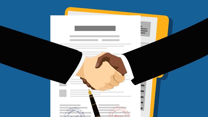 Deal handshake agreement document