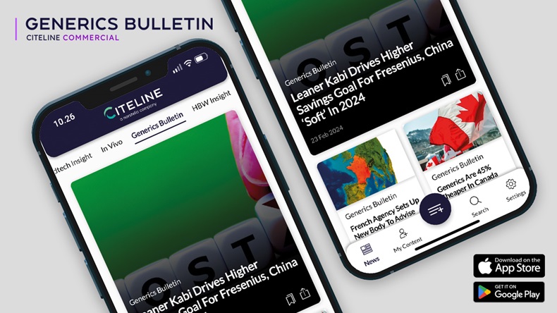 Generics Bulletin mobile app 