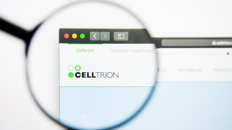 Celltrion website logo