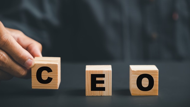 A picture of dice spelling out the acronym CEO