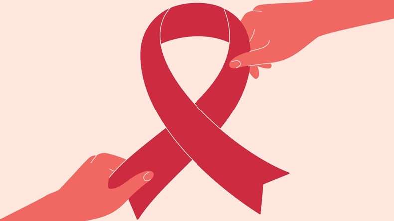 Red HIV ribbon