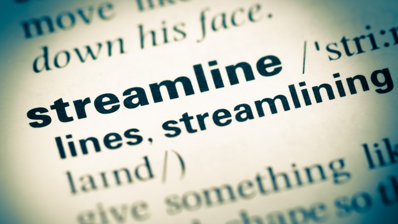 Streamline word definition in dictionary
