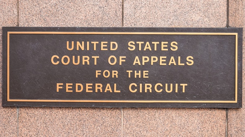 US Court of Appeals for the Federal Circuit sign